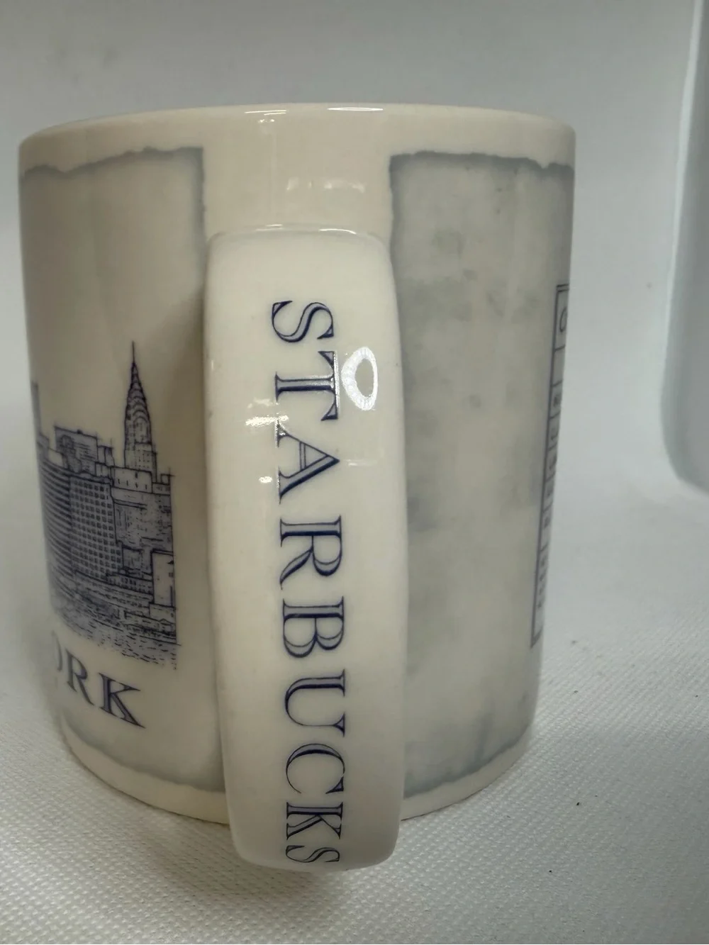 Starbucks Coffee Tea 18oz Mug Cup New York The Big Apple 18oz 2012 Architecture